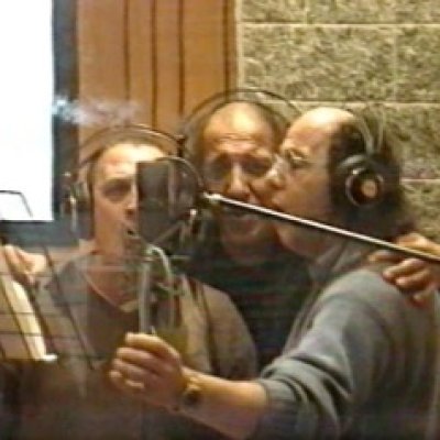 Fio Zanotti con Adriano Celentano