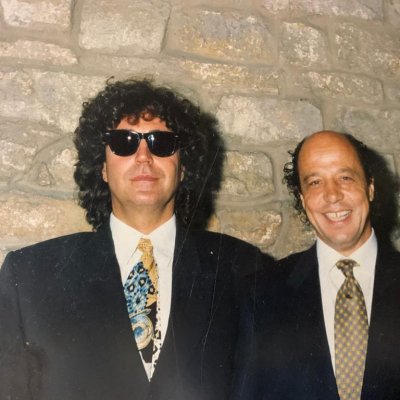 Fio Zanotti con Stefano D’Orazio