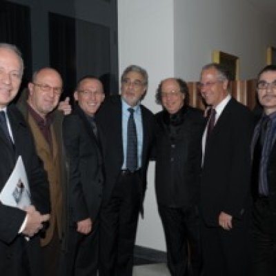 Fio Zanotti con Placido Domingo