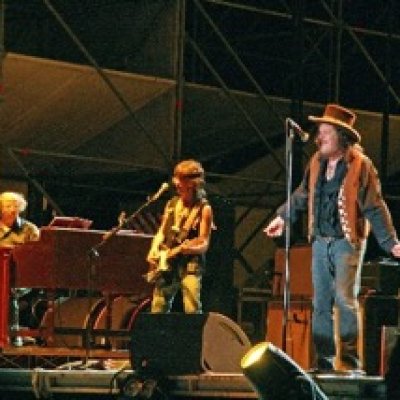 Fio Zanotti all’organo Hammond con Zucchero
